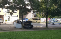 Gorio automobil u Banjaluci