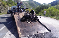 Poginuo motorista u Bočcu