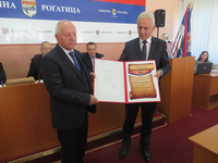 Momir Krsmanović, književnik iz Beograda, počasni građanin Rogatice