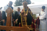 Освештан храм у оквиру Центра за обуку МУП-а