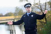 Policajac Njegoš Đekanović izvukao mladića iz Vrbasa pa nastavio da patrolira gradom