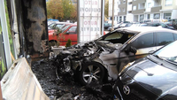 Maskirani muškarac u Trebinju zapalio auto biznismena