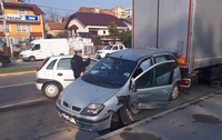Težak sudar četiri auta i kamiona na banjalučkom tranzitu, ima povrijeđenih