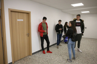 Студенти коначно у павиљону два