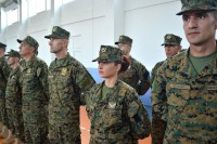 Uniforme na probi