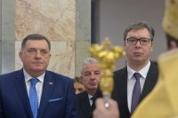 Vučić: Samo zajedničkim radom do opstanka i napretka srpskog naroda