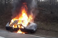 Tragedija na putu Banjaluka – Prijedor: Vozač izgorio zajedno sa autom