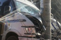 Povrijeđeno devet odbojkašica i dva vozača