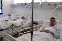 Први пацијенти у Болници “Србија”