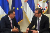Dodik i Vučić sutra u Mostaru o završetku saborne crkve