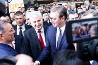 Здравку Мамићу се испунила жеља, упознао Вучића у Мостару