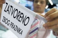 Затворити радње за предстојеће празнике