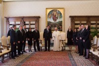 Dodik se sastao sa papom Franjom