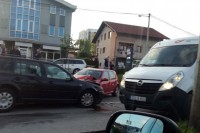 Sudar tri vozila na Zapadnom tranzitu u Banjaluci