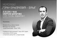 Prvi Memorijal Goran Bunjevčević - Bunja 21. maja