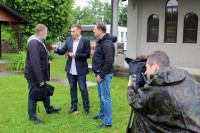 У Угљевику снимани кадрови за документарни филм о руским војницима