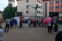 Киша спријечила масовнији протест грађана Бихаћа