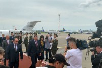 Dodik dočekan u Minsku uz najviše državne počasti