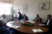 Министар Петар Ђокић боравио у посјети привредном друштву „Јелшинград Ливар Ливница челика”  