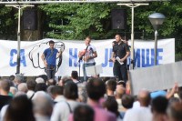 Protest u Banjaluci: Opozicija iznijela svoje zahtjeve