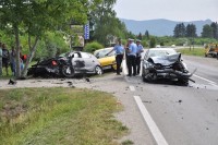 U sudaru četiri automobila u Prijedoru povrijeđeno i dijete