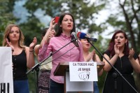Održan protest u parku “Mladen Stojanović”