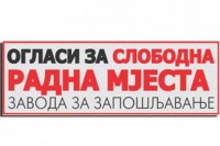 JU ZZZ RS – Filijala Banjaluka: Oglašava slobodna radna mjesta na dan 03.07. 2019. godine