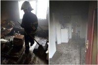 Gorio dio kuće u banjalučkom naselju Derviši
