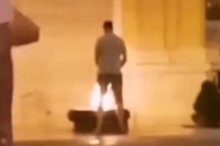 Urinirao po “Vječnoj vatri” u Sarajevu VIDEO