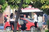 Nezgoda kod banjalučke pijace, autom uletio na trotoar