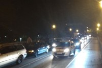 Lančani sudar na Gradskom mostu