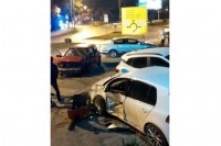 Vozilom sletio s puta i udario u "golfa"