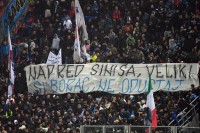Navijači Intera na srpskom: Veliki si borac, izdrži Siniša!