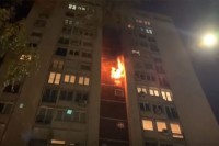 Neugašeni opušci uzrok požara u neboderu na Grbavici