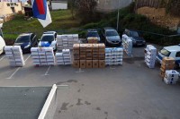 Oduzeta 172 kartona cigareta, dvije osobe uhapšene