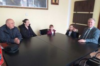 Пријем за златну каратисткињу из Српца