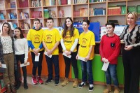Пријем и награде за побједнике квиза " Научи се,човјече"