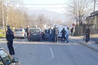 Neobičan sudar četiri auta u Banjaluci