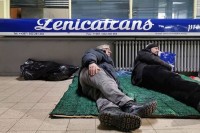 Dvojica radnika Zenicatransa se pokušala zapaliti u toku štrajka glađu