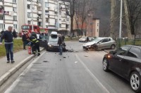 Sudar na izlazu iz Jablanice, obustavlje saobraćaj