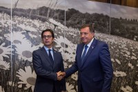 Dodik u Skoplju sa Pendarovskim, na Svetosavskoj akademiji biće mu uručeno priznanje