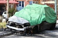 U sarajevskom naselju Breka izgorjela dva auta