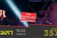Februar u Klubu studenata Banjaluka – stižu Bjesovi i 357
