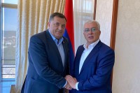 Dodik i Mandić: Srpska uz vjerni narod u Crnoj Gori