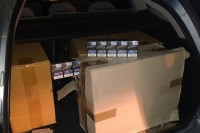 Bileća: Spriječen nezakonit promet 4.000 kutija cigareta i 100 kilograma duvana