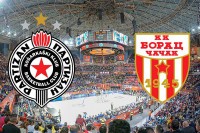 Borac protiv Partizana: Susret košarkaških institucija