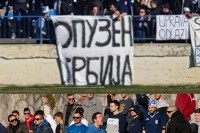 Za Nogometnu ligu Hrvatske transparent na ćirilici uvredljiv