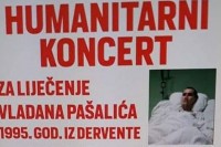 Одгођен концерт за лијечење Владана Пашалића
