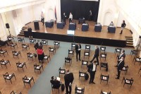 Sve spremno za posebnu sjednicu Narodne skupštine u Banskom dvoru