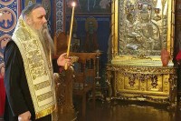 Владика Фотије служио помен епископу ваљевском Милутину